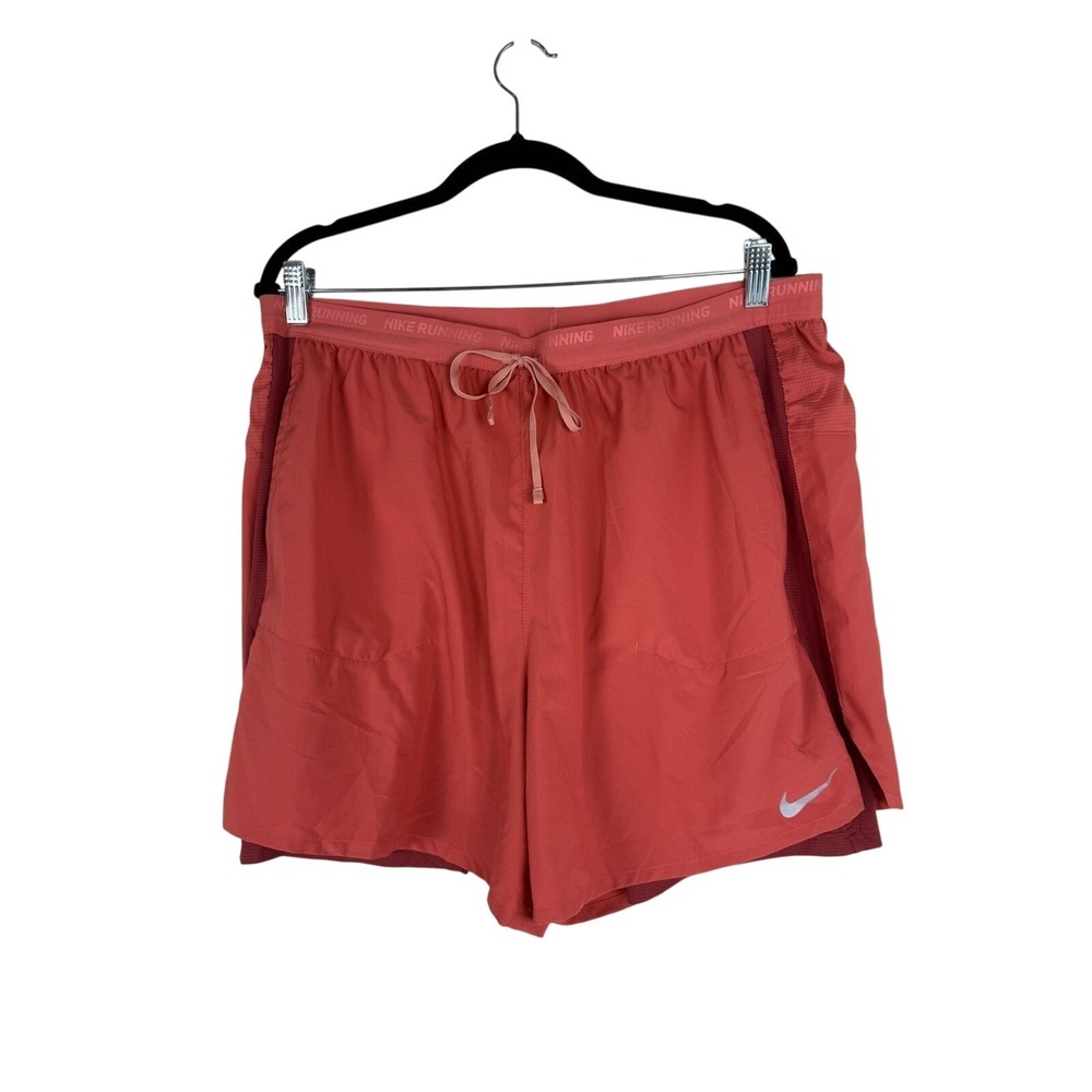 Nike Mens XXL Stride Dri-Fit Hybrid Running Shorts‎ 5" Inseam Drawstring Lined